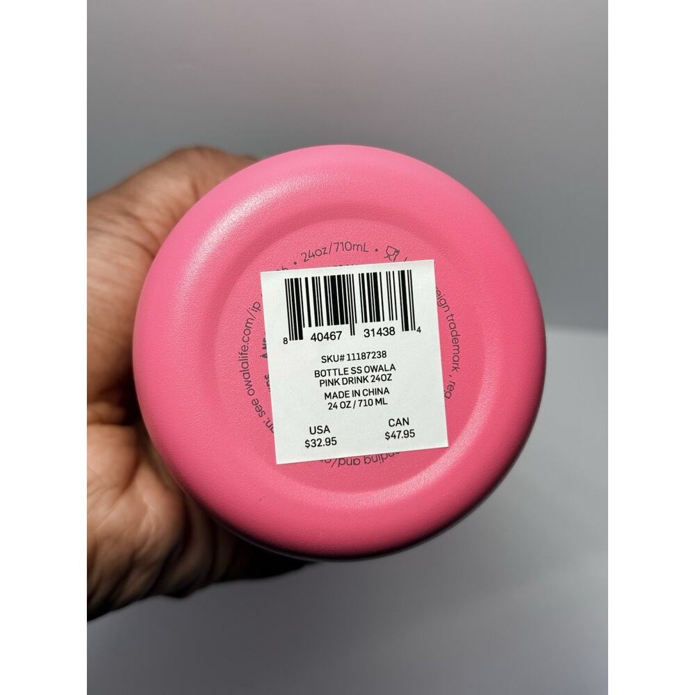 Starbucks X Owala Exclusive PINK DRINK FreeSip Water Bottle Tumbler NWT IN HAND - Picture 7 of 8